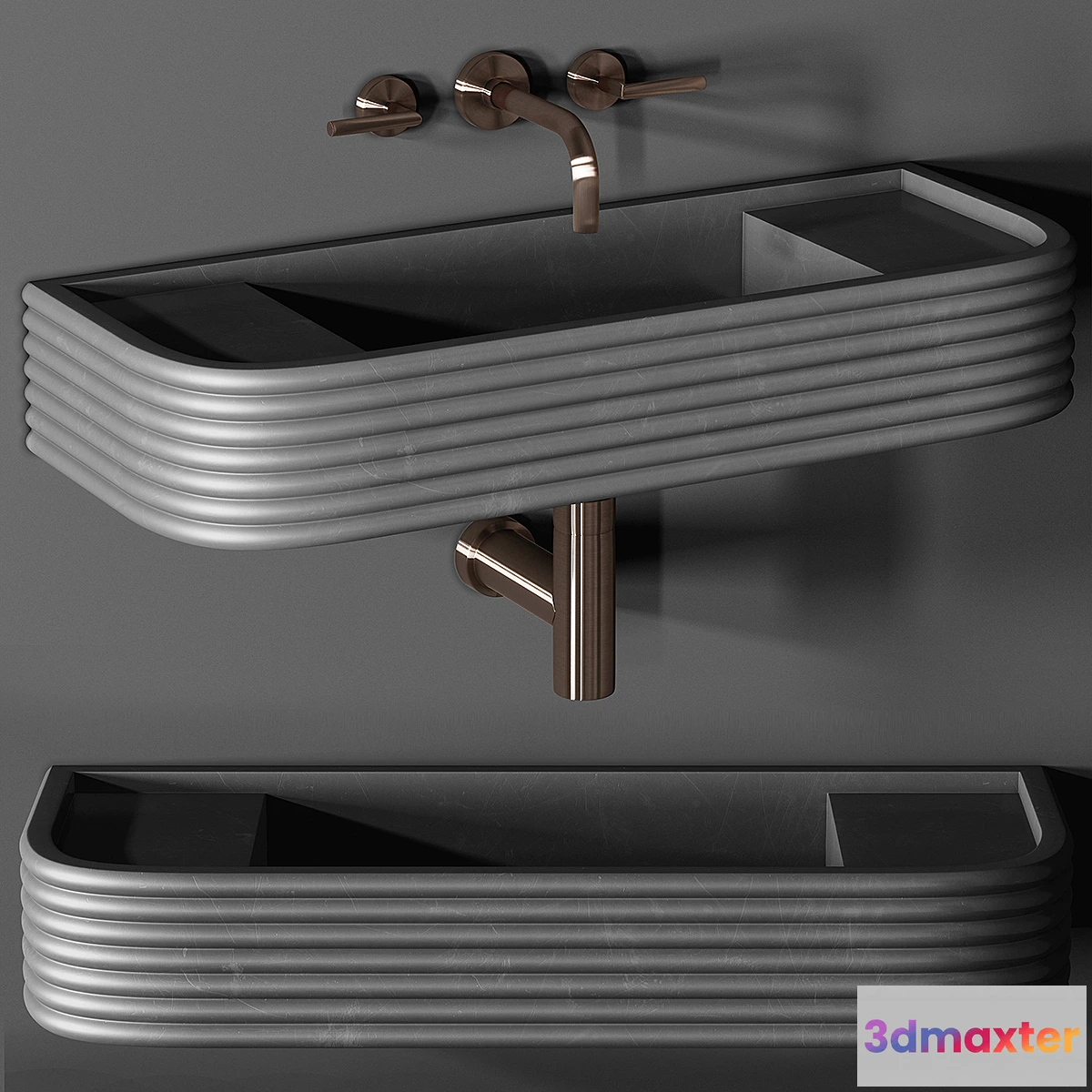 1330962 - Sink Kast Iva Basin 3D Max