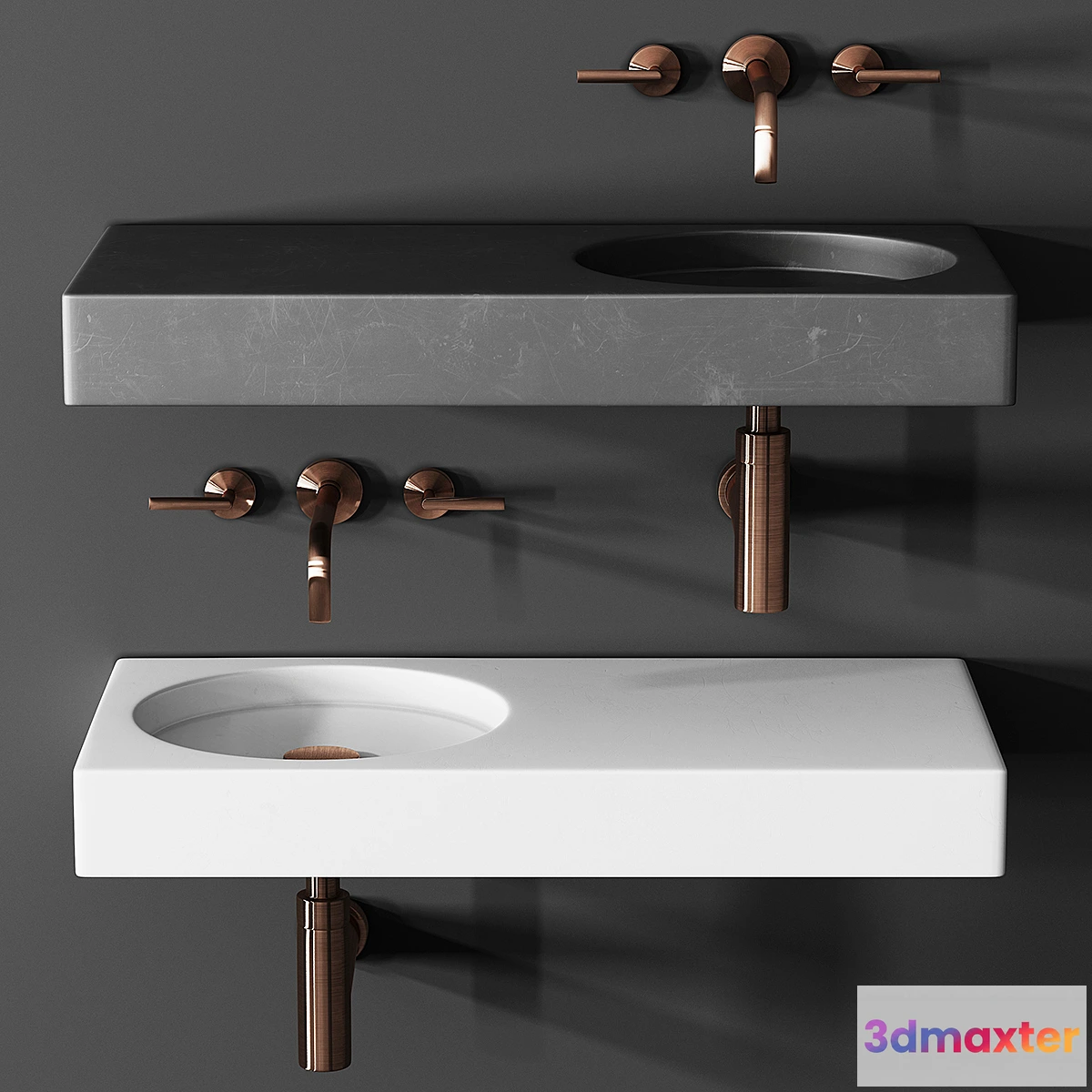 1332288 - Sink Kast Cero Basin 3D Max