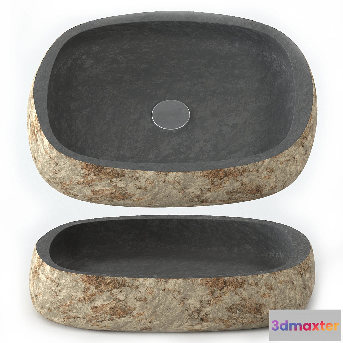1418338 - Stone washbasin 3D Max