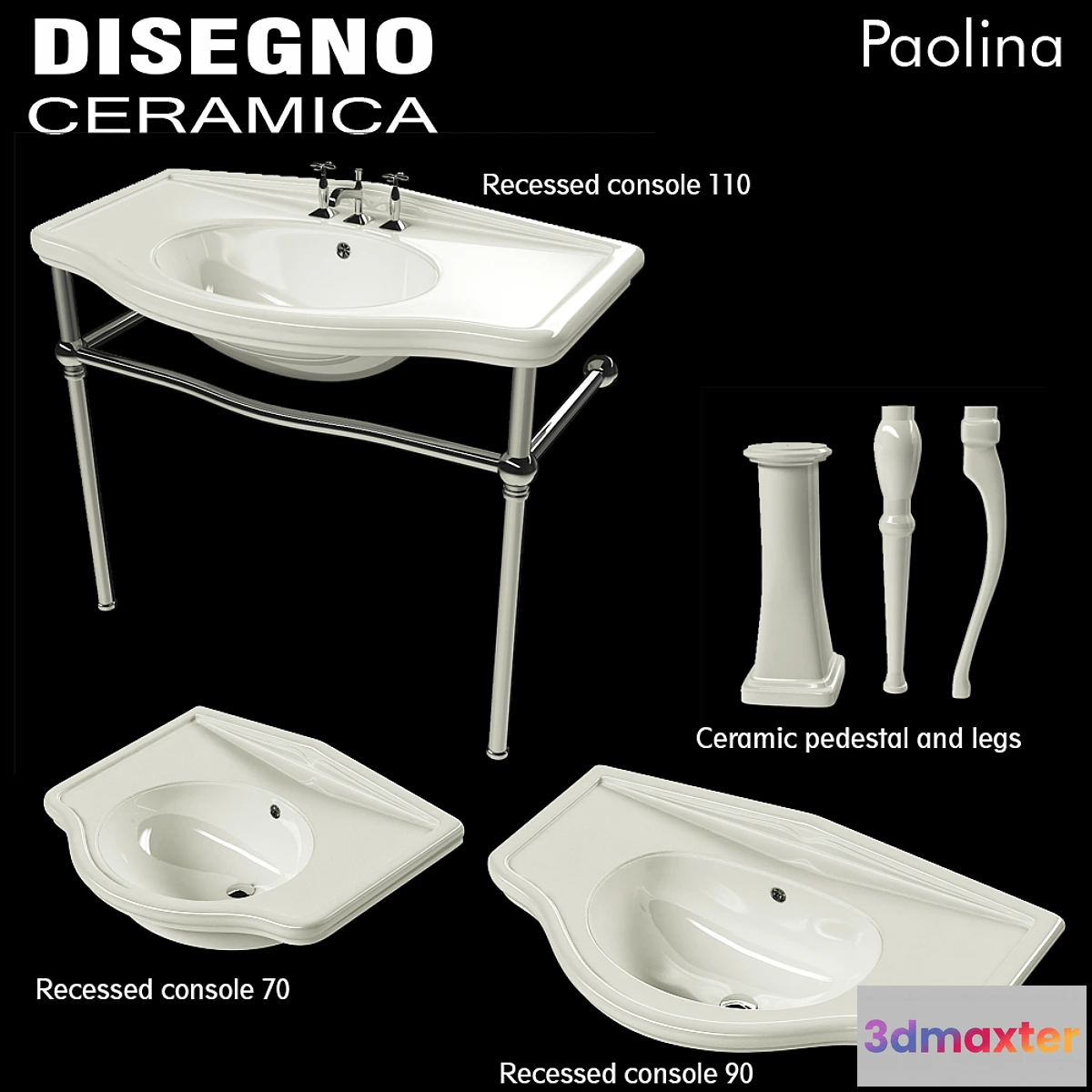 1422384 - Washbasins_Paolina 3D Max