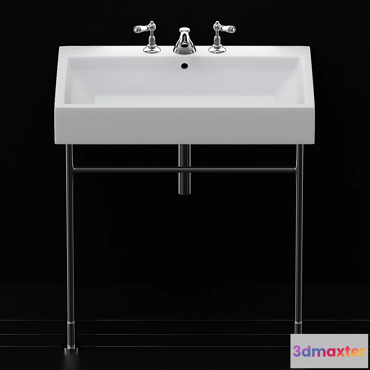1427310 - Duravit VERO AIR Console washbasin 3D Max