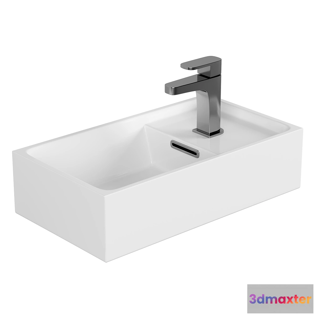 1440732 - Wash-hand basin Cersanit Crea 40 3D Max