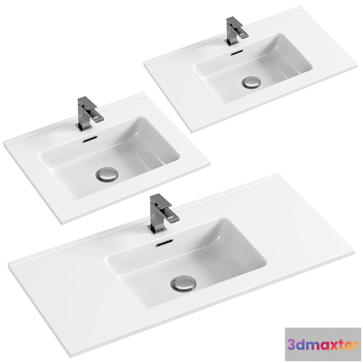 1451772 - Washbasin Ceramica Nova set 3D Max
