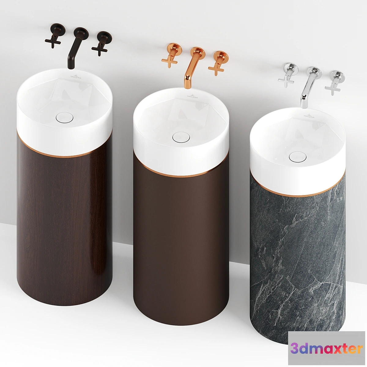 1454874 - Villeroy & Boch Octagon Sink 3D Max