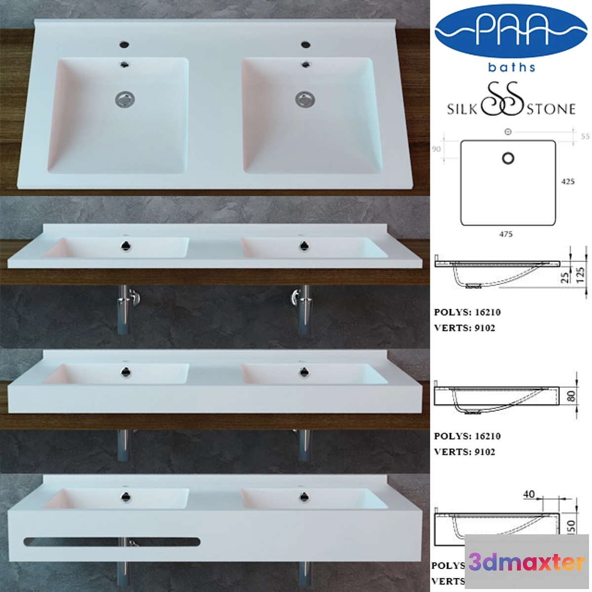 1457124 - Paa Silkstone Credo 3D Max