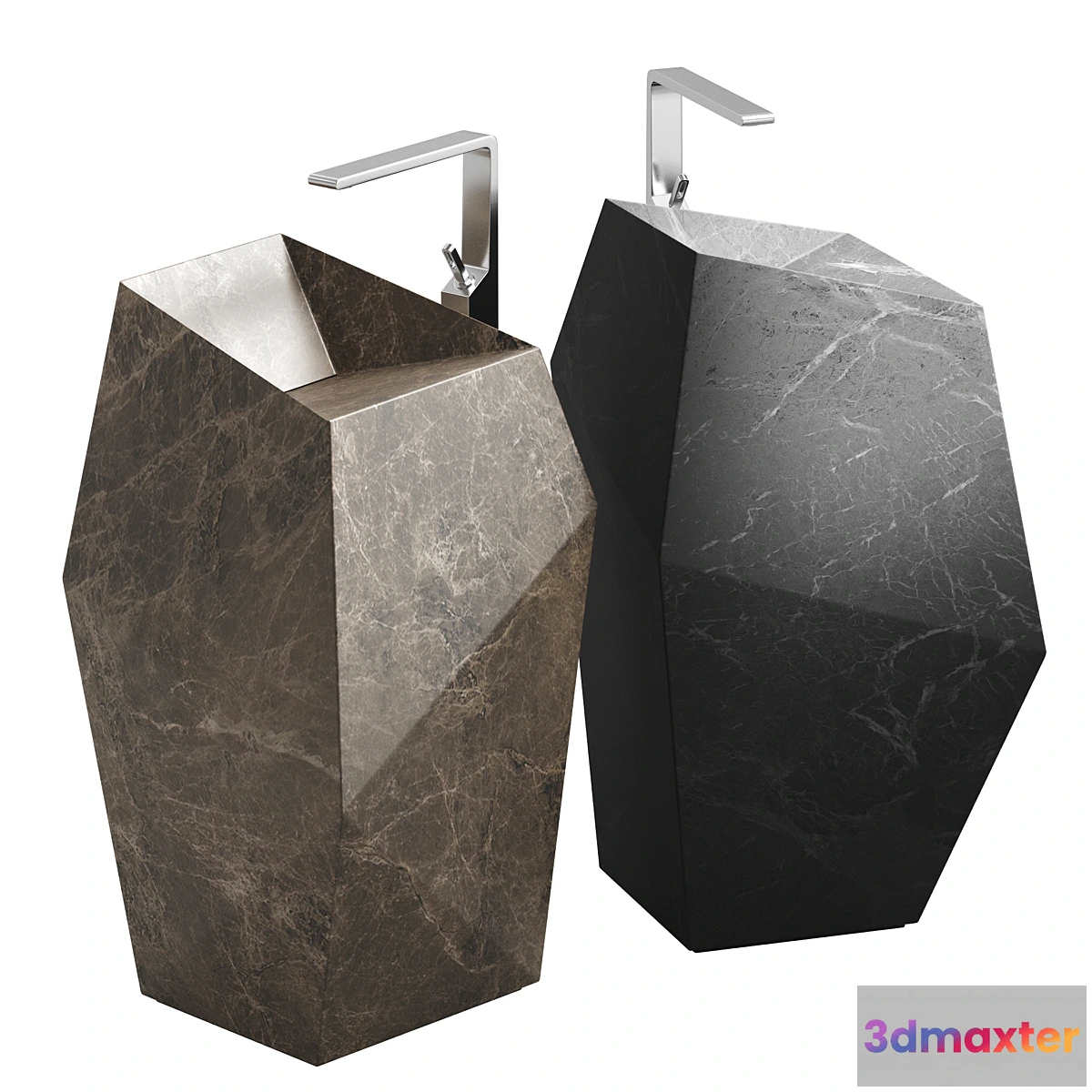 1458180 - Washbasin FACES by PORCELANOSA 3D Max