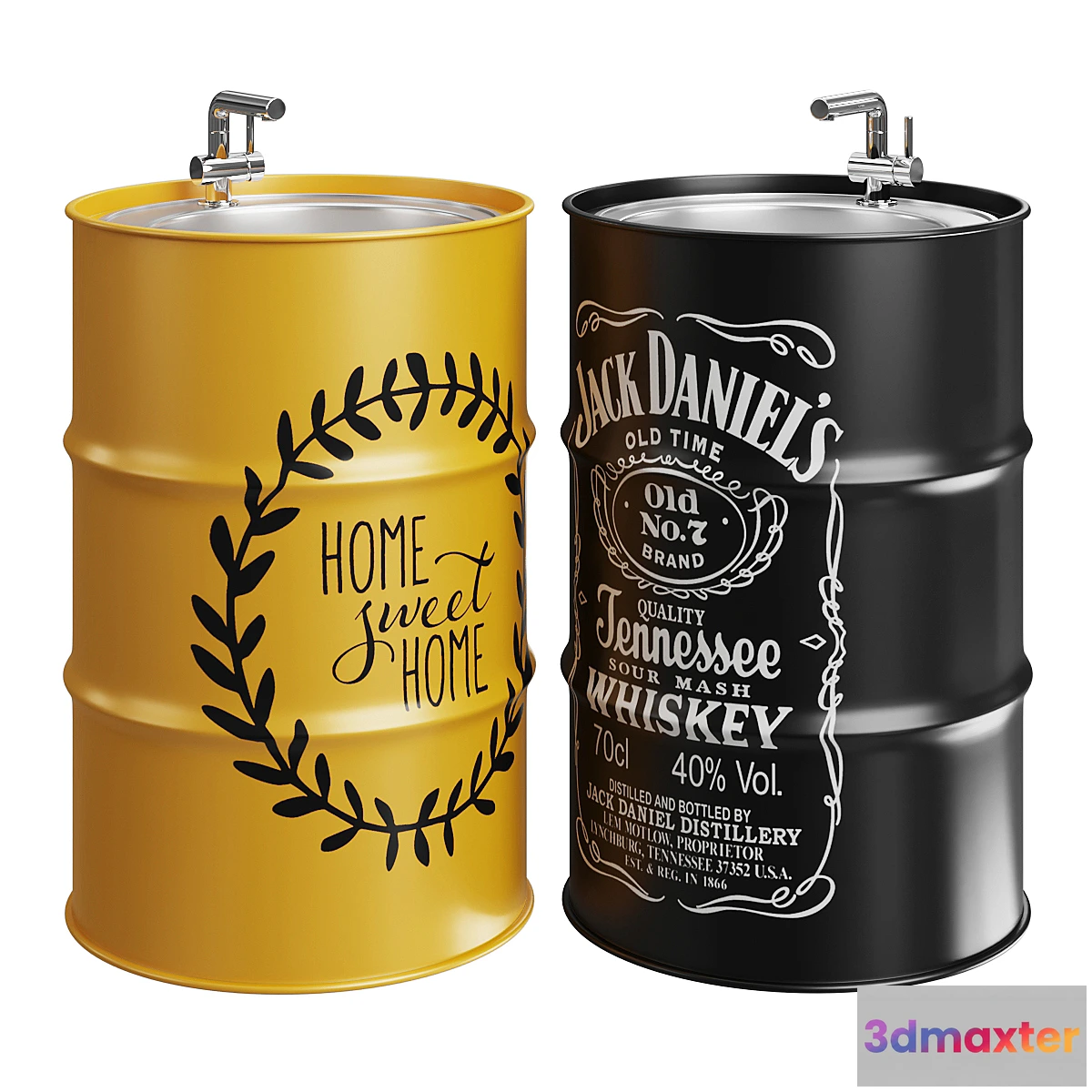 1458904 - Loftdecor Barrel Wash Basin 3D Max