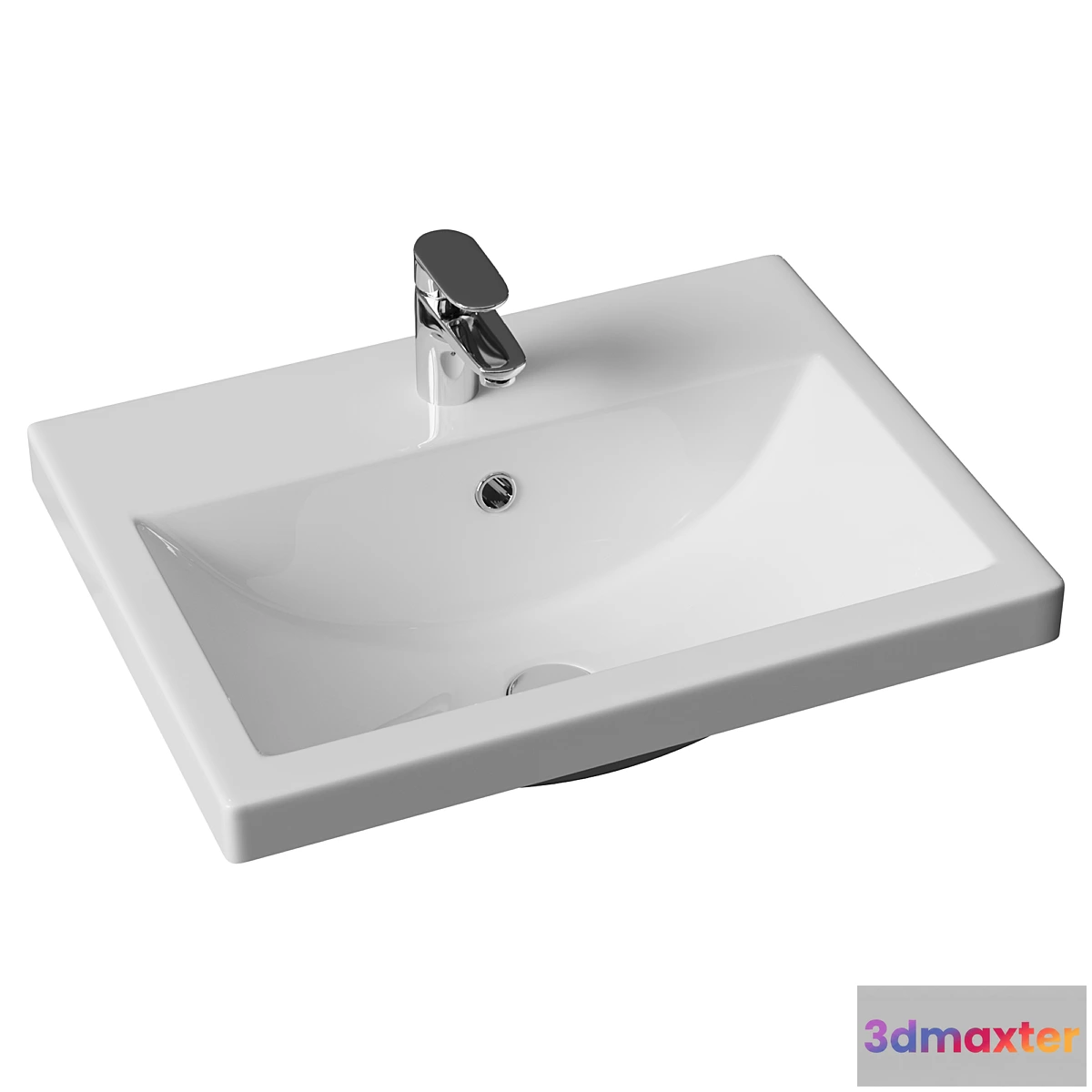 1466566 - Washbasin Cersanit Como 60 3D Max