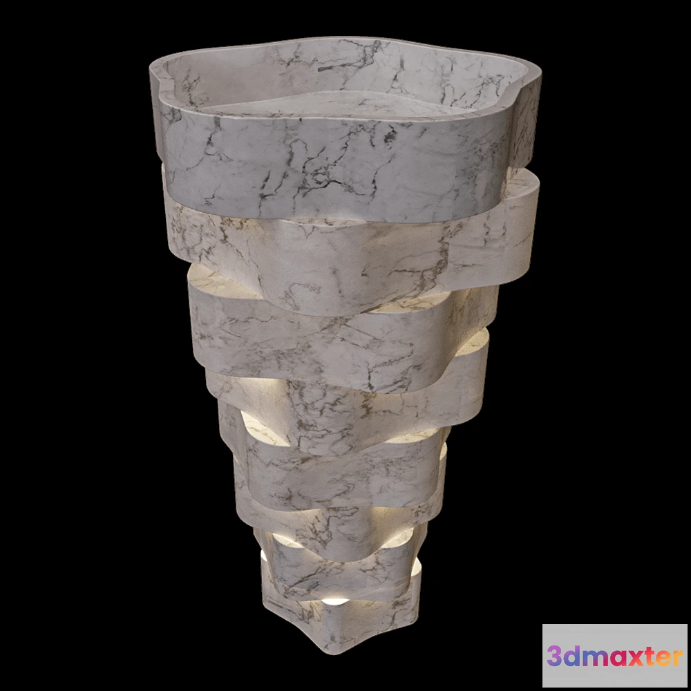 1589612 - Antoniolupi - Washbasins Intreccio 3D Max