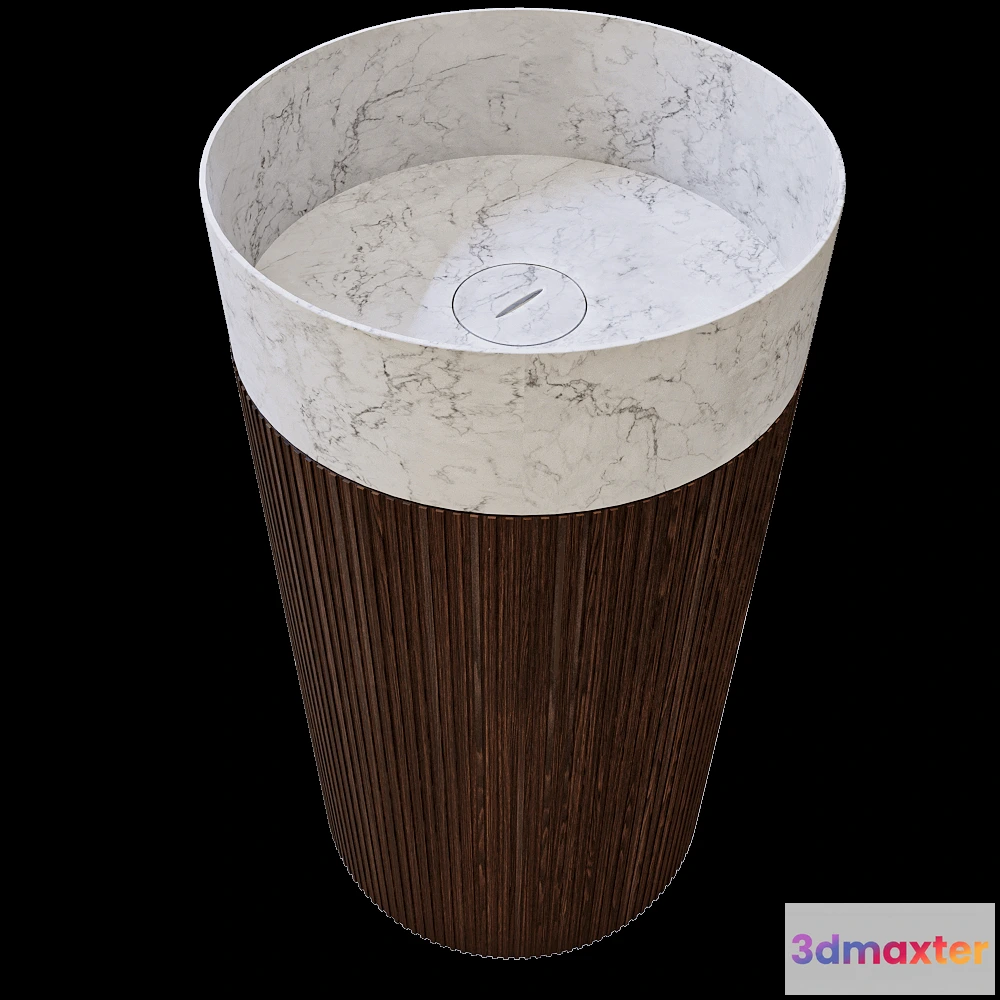 1589626 - Antoniolupi - Freestanding washbasin Rigatino 3D Max