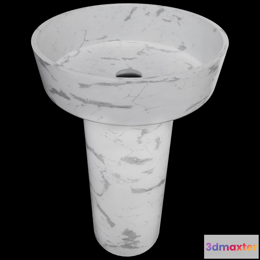 1589632 - Antoniolupi - Washbasins  Opale 1121 3D Max