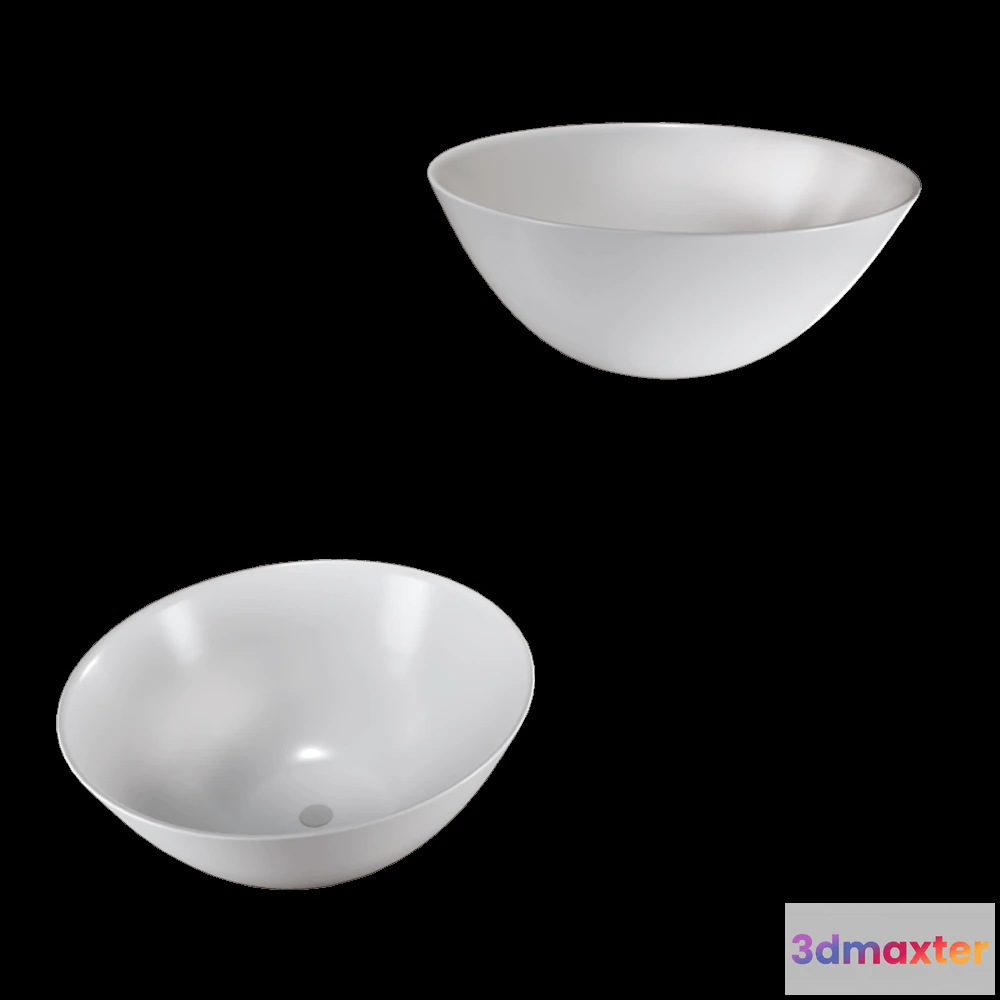 1589636 - Antoniolupi - Washbasins Tondomood 3D Max
