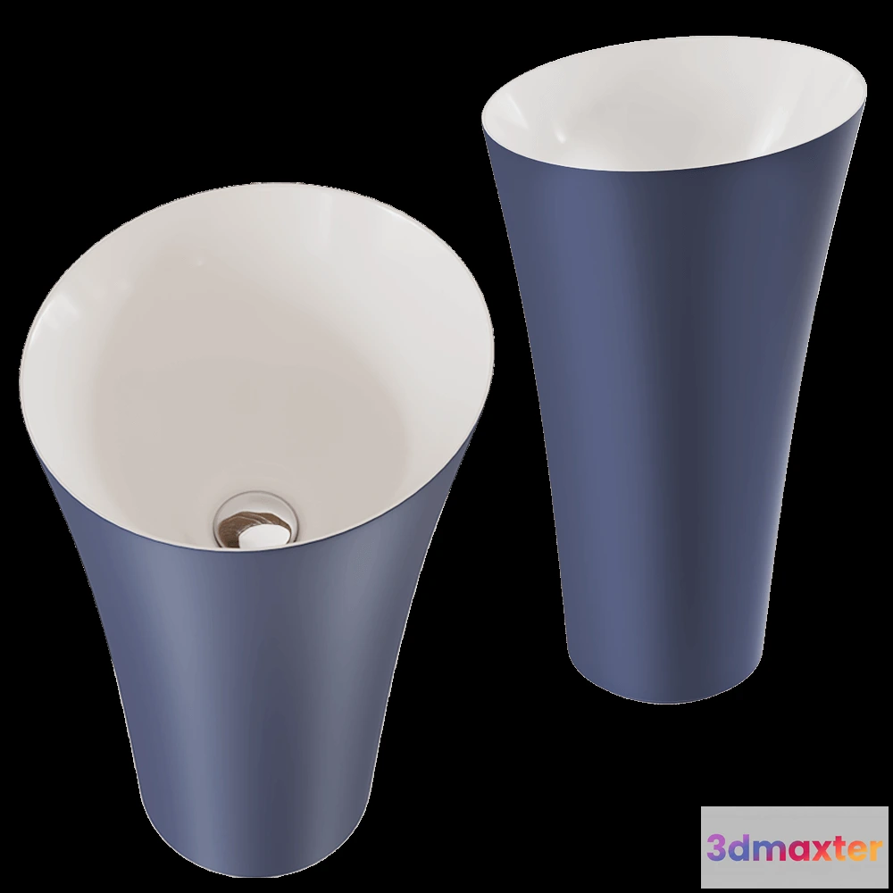 1589642 - Antoniolupi - Washbasins Tuba 3D Max