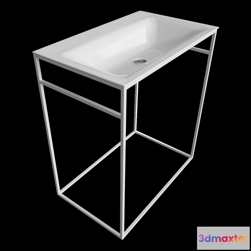 1589650 - Bette - Washbasin BetteLux Shape A 171 3D Max