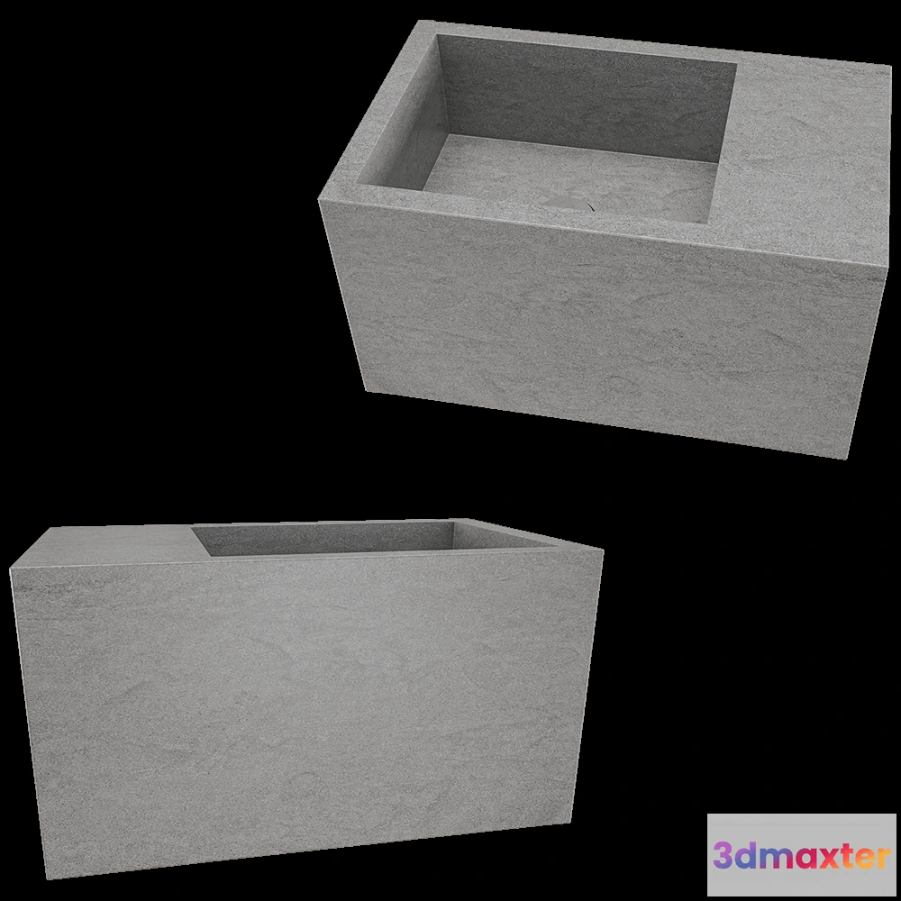 1589664 - Cocoon - Micro washbasin PB37 3D Max