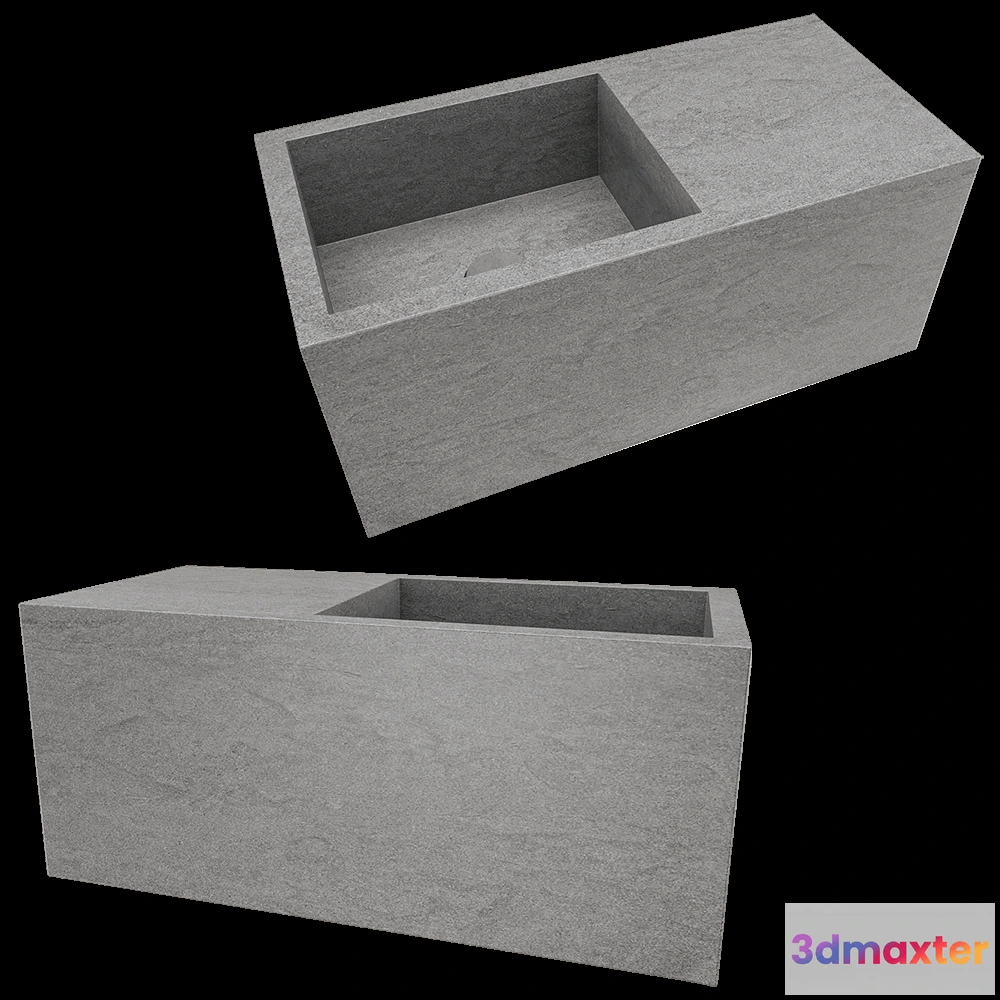 1589666 - Cocoon - Micro washbasin PB46 3D Max