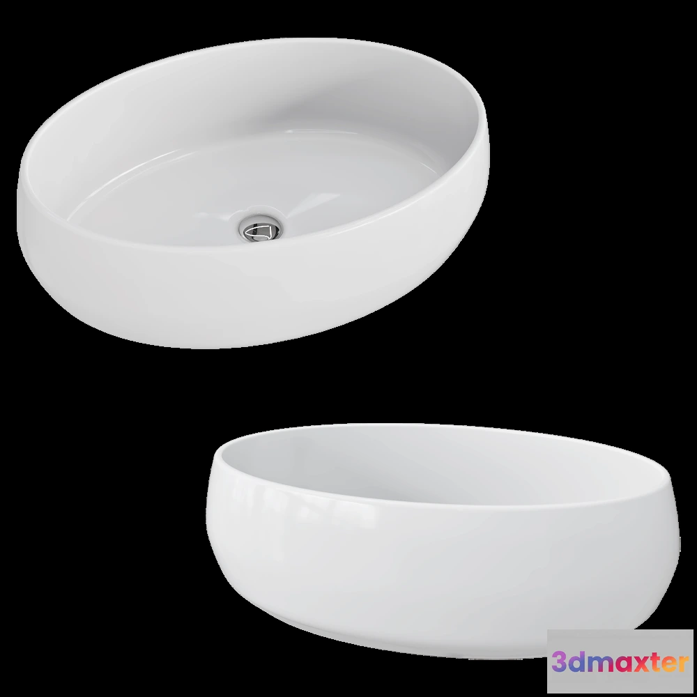 1589738 - MELANA - Washbasin MLN-A252B 3D Max