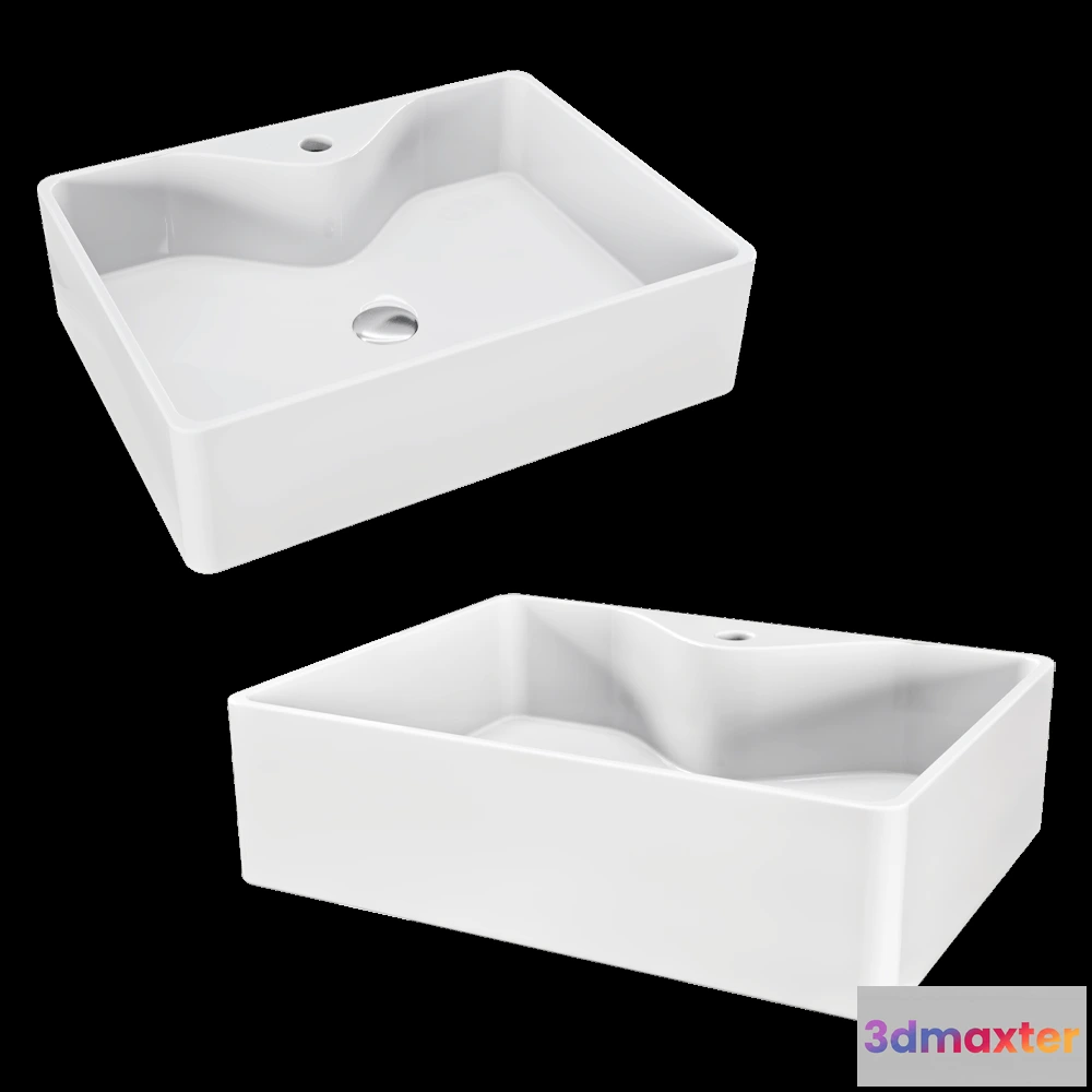 1589748 - MELANA - Washbasin MLN-7291 3D Max