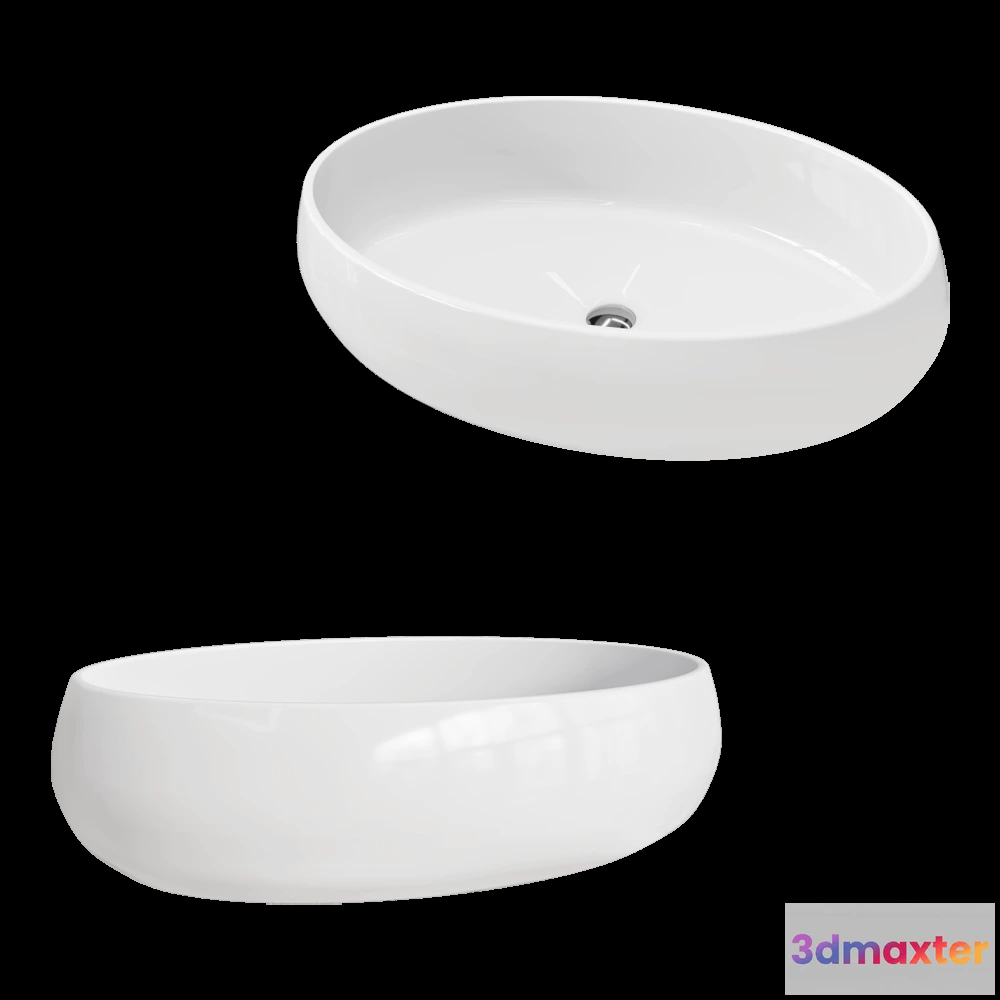 1589756 - MELANA - Washbasin MLN-A252 3D Max