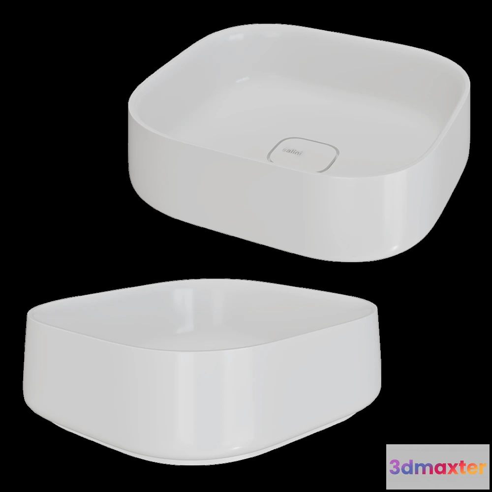 1589852 - Salini - Overhead washbasin ORIENTE BOWL 3D Max