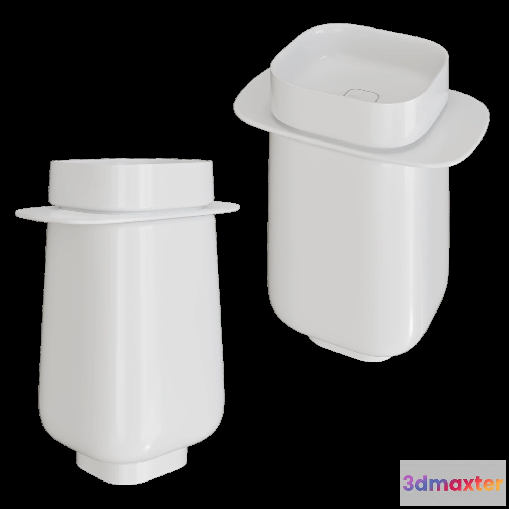 1589854 - Salini - Washbasin Oriente Totem 3D Max