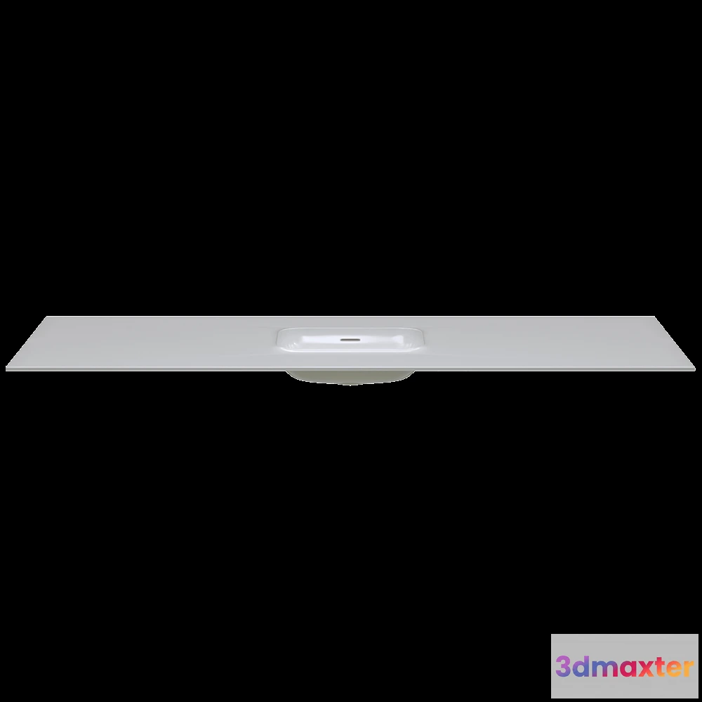 1589864 - Salini - Washbasin ONDA EDGE ROUND 1 3D Max