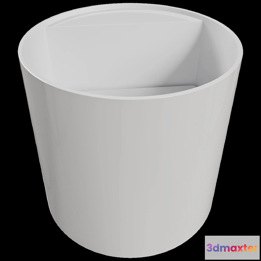 1589876 - Salini - Surface-mounted sink ARMONIA ROUND TOP 3D Max