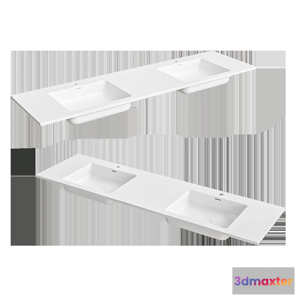 1589896 - Salini - Washbasin Onda 180 3D Max