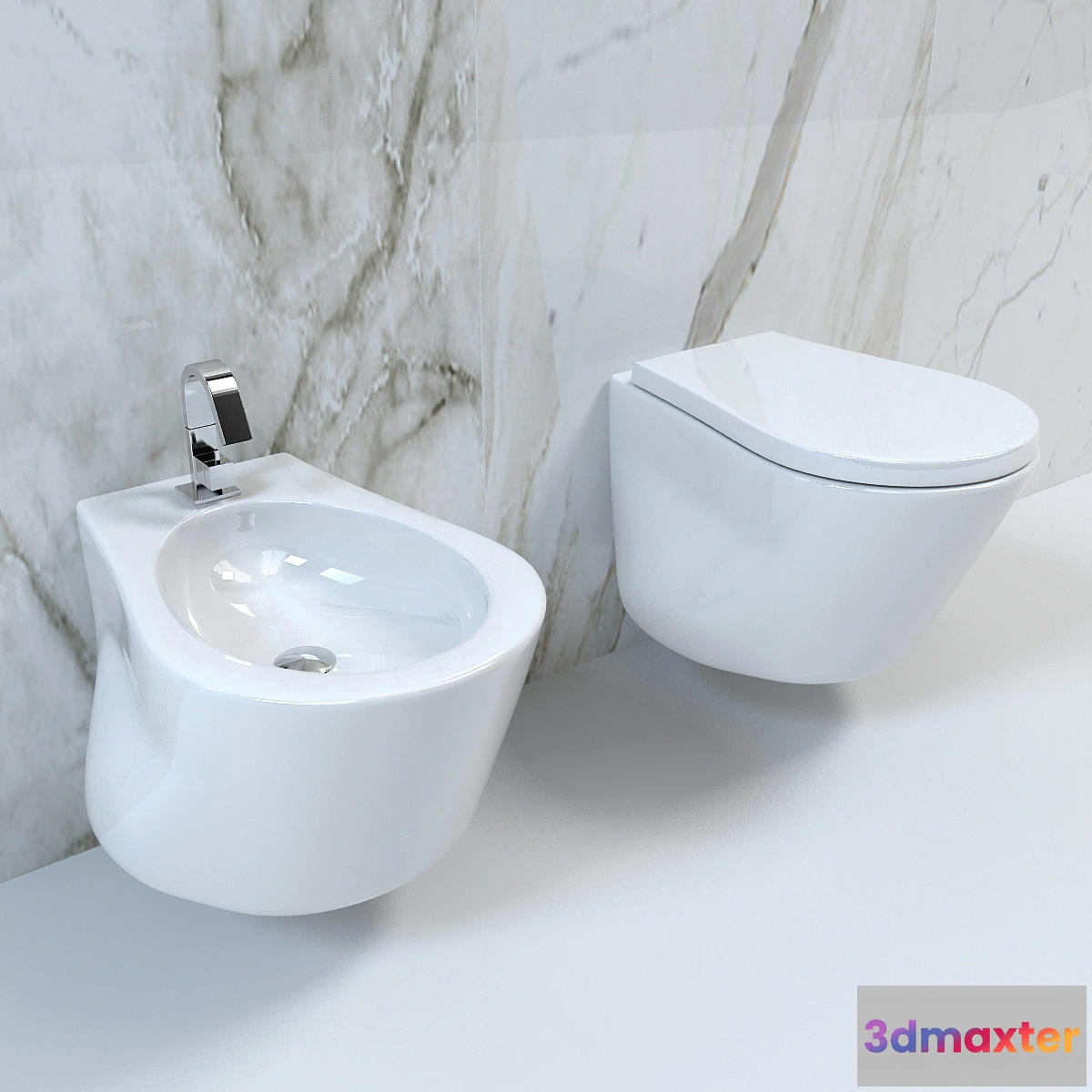 1590044 - bathroom - Washbasin Agape 3 3D Max