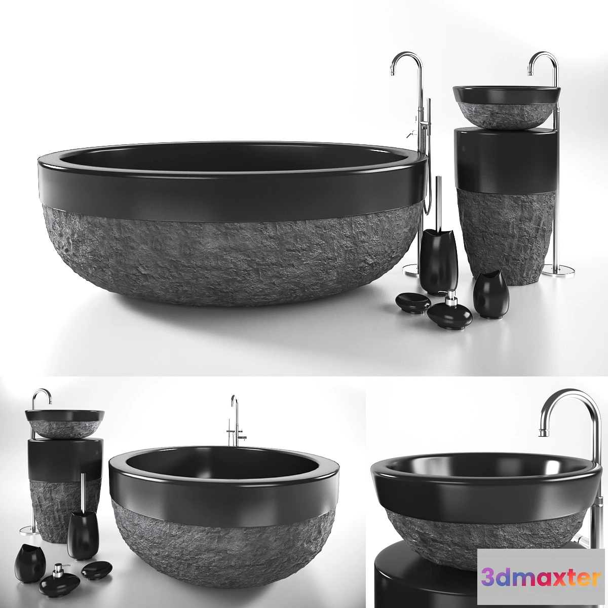 1590060 - bathroom - Washbasin Grohe Allure E 02 3D Max