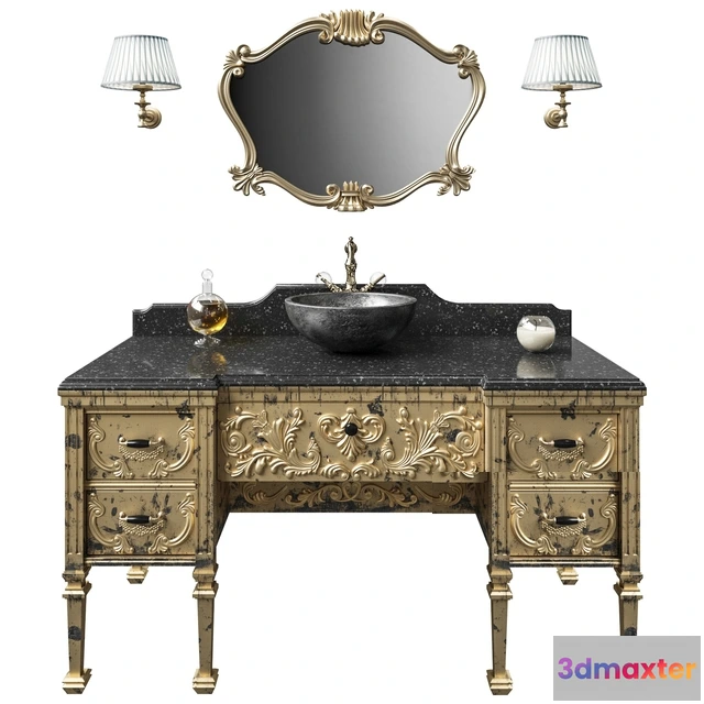 1590064 - bathroom - GAIA IMPERO washbasin 02 3D Max