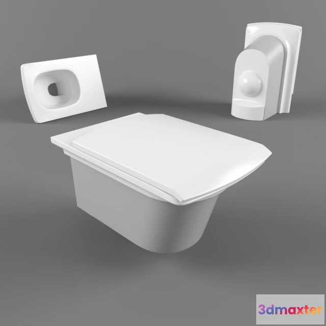 1590102 - bathroom - Jacob delafon Stillness 2 3D Max