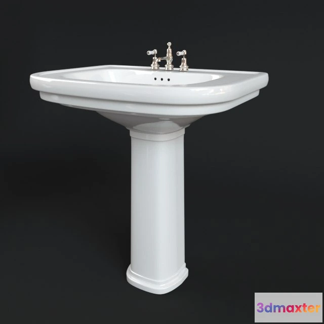 1590132 - bathroom - Washbasin Devon and Devon classica 3D Max