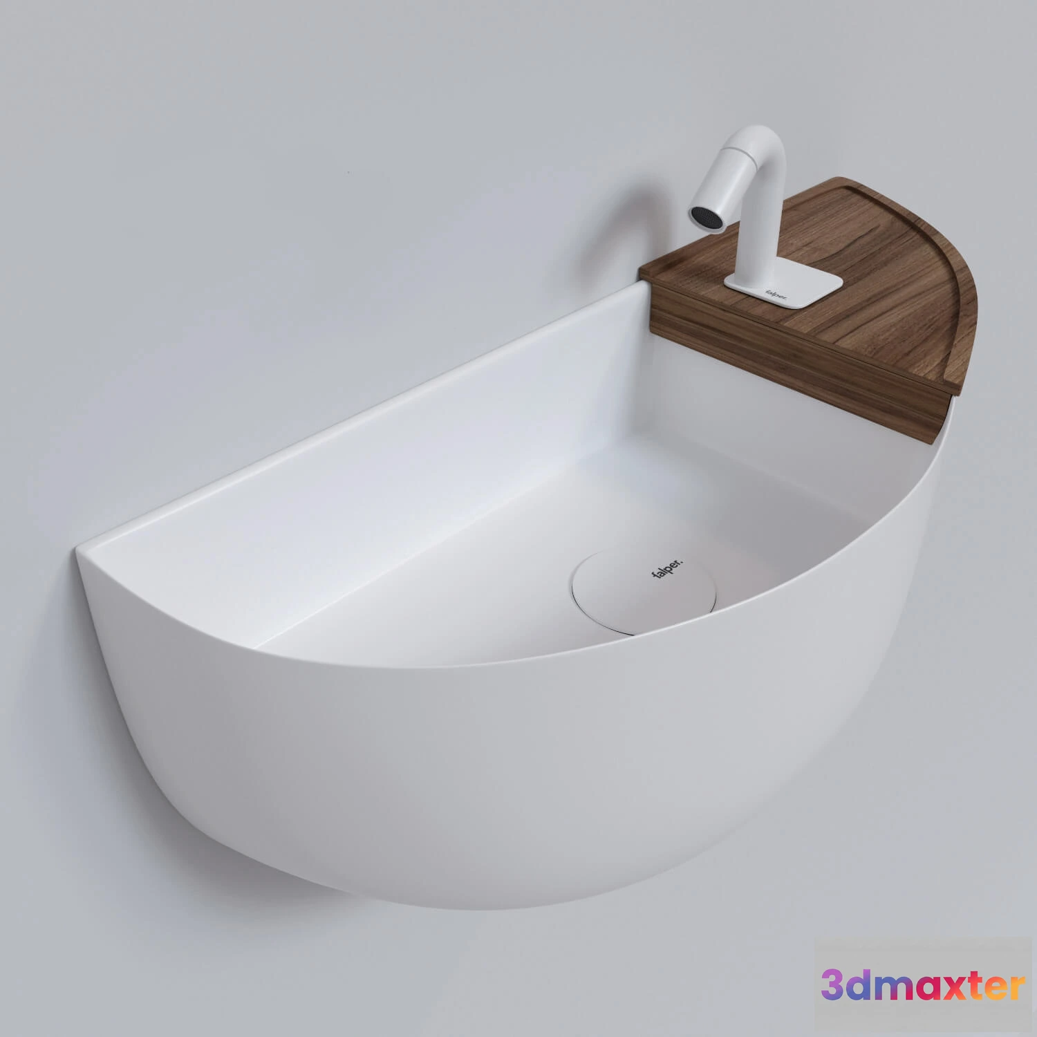 1590136 - bathroom - Washbasin Falper Bowllino 3D Max