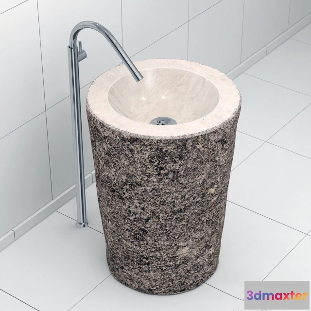 1590176 - bathroom - Stone washing 3D Max