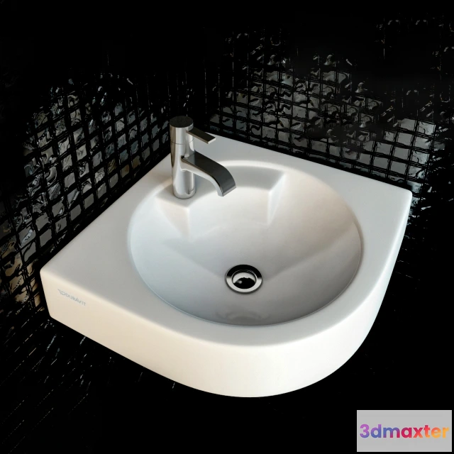 1590214 - bathroom - Duravit architec 2 3D Max