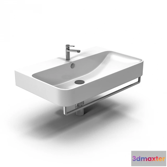 1590240 - bathroom - Catalano Green 80 3D Max