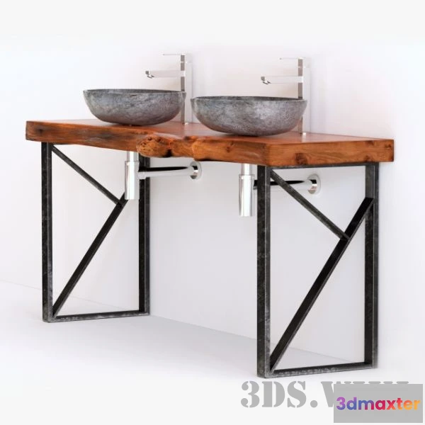 1590288 - bathroom - Washbasins 3D Max