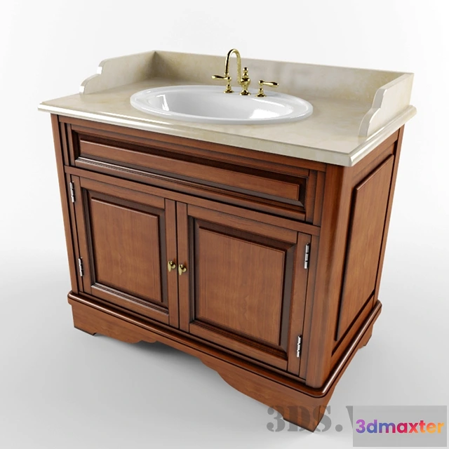 1590336 - bathroom - Moidodyr washbasin 3D Max