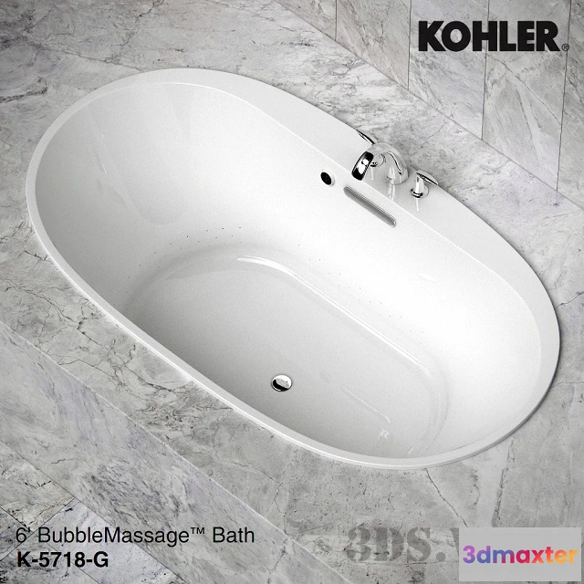 1590340 - bathroom - Washbasin KOHLER BATHTUB 3D Max