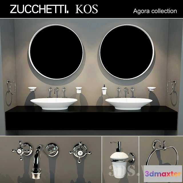 1590356 - bathroom - Zucchetti Agora Kit 3D Max