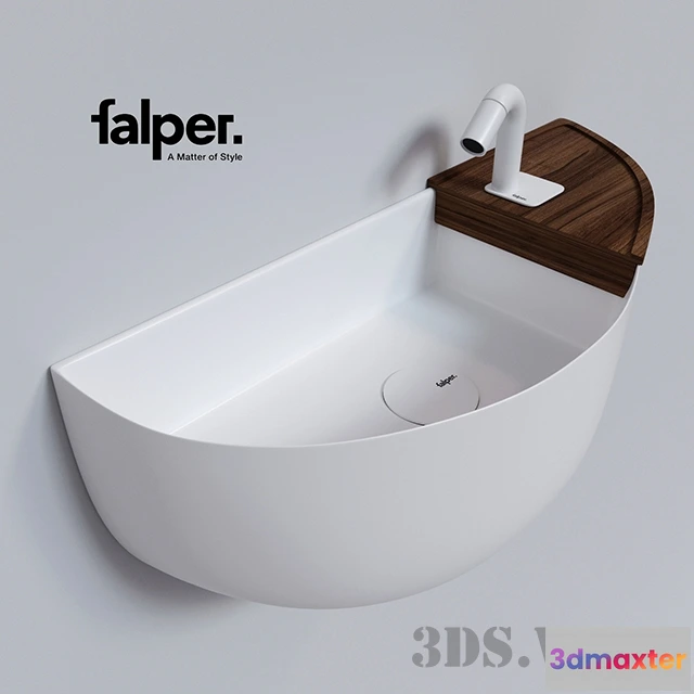 1590380 - bathroom - Sink Falper Bowllino 3D Max