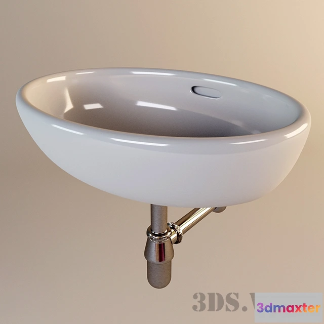 1590390 - bathroom - Wall Mounted Sink 3D Max