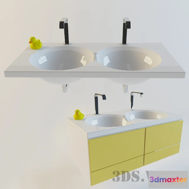 1590454 - bathroom - Roca shells 3D Max