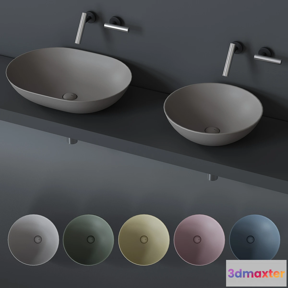 545597 - Ciotola 43 and Ciotola 60 by Falper