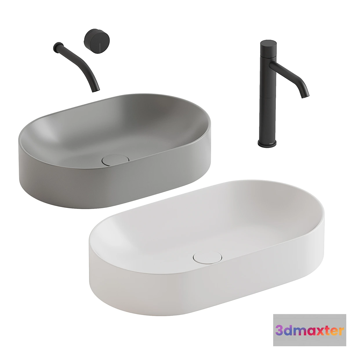 545683 - Nic Pin washbasins + Falper