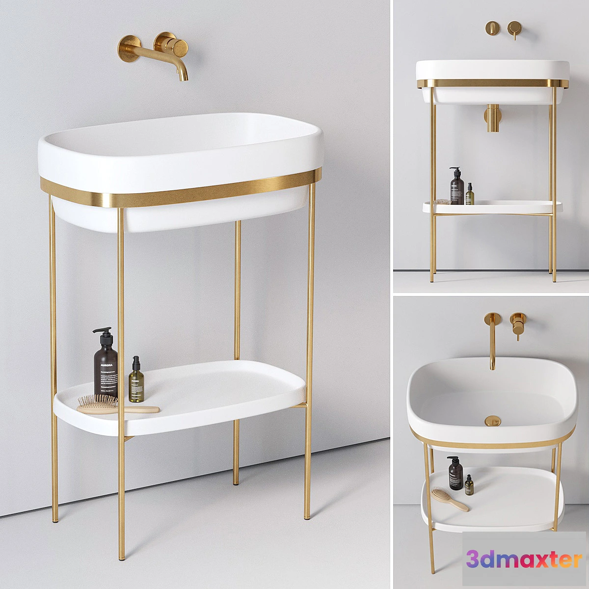 545699 - Ex.t Ribbon console washbasin