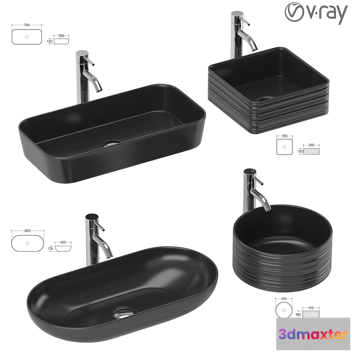 545741 - collection_of_wash_basin_03