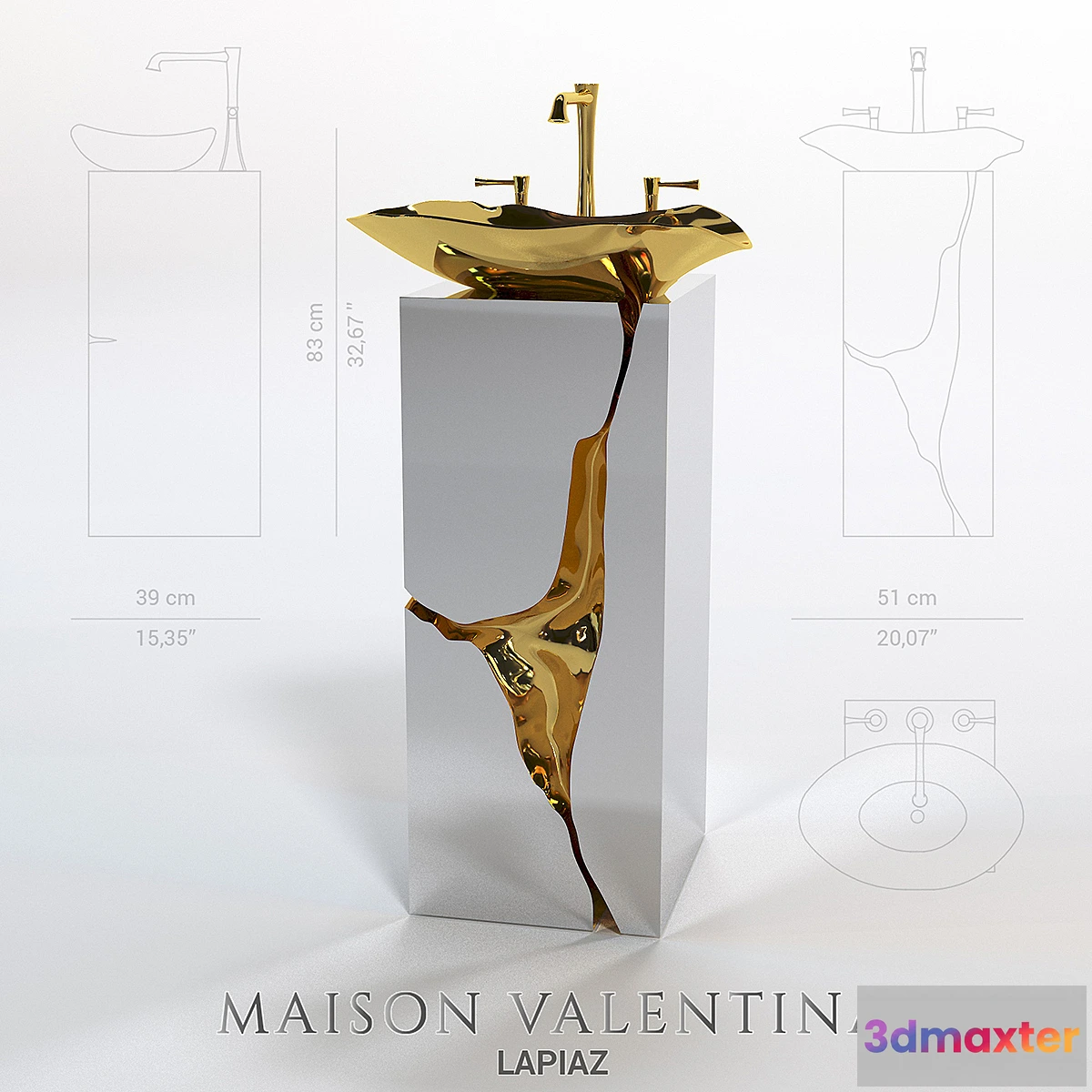 577492 - Lapiaz washbasin from Maison Valentina