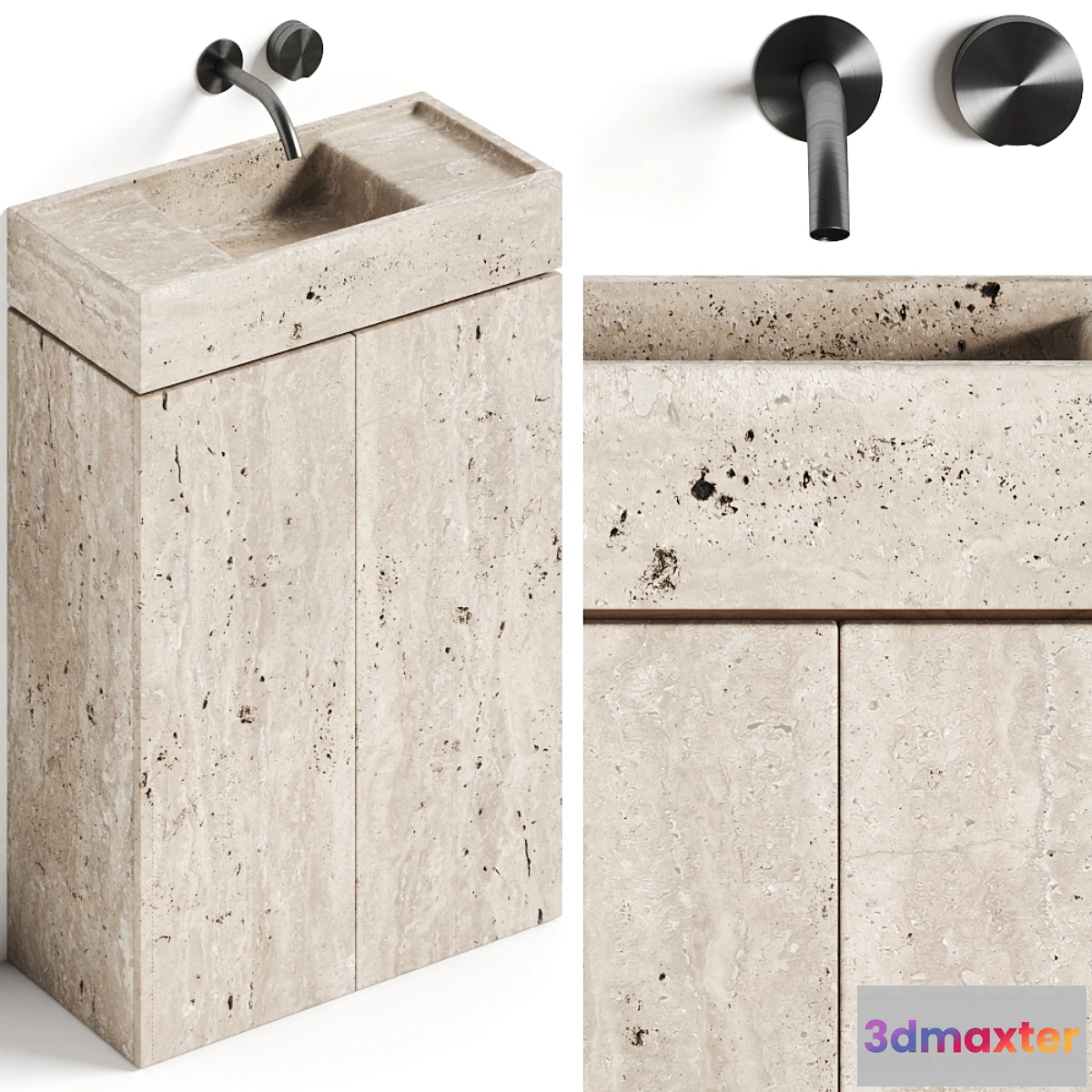 590332 - Atelier Il Granito Rocco Stone Bathroom Vanity